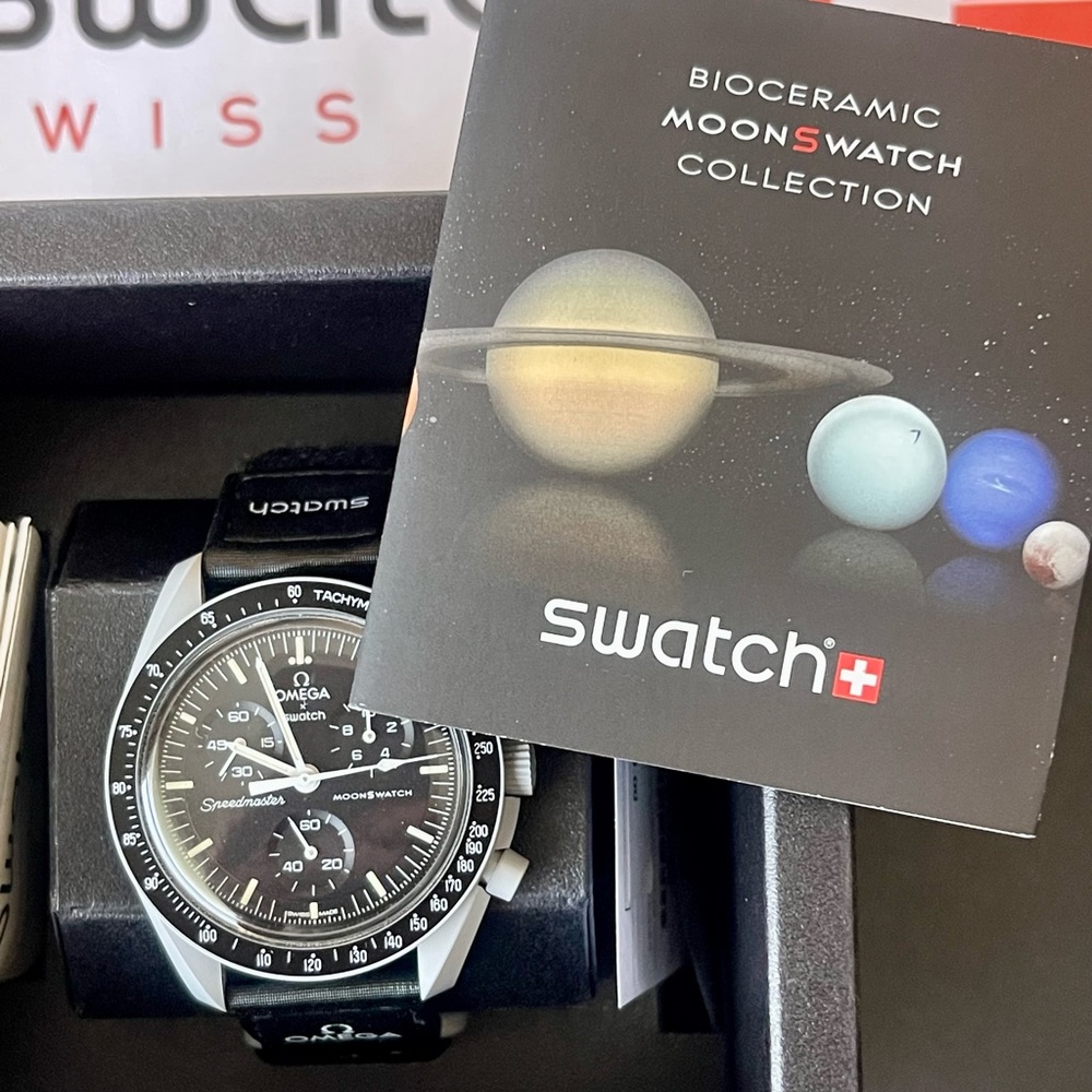 Swatch and OMEGA Bioceramic MoonSwatch